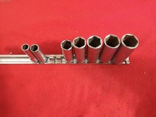 Snap On Sfs Series 7pc 38 Drive Sae 38 716 58 1116 34 Deep Socket Set