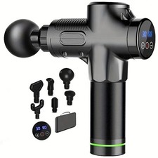 30 Level Massage Gun Fascia Deep Muscle Relax Body Neck Massager Electric
