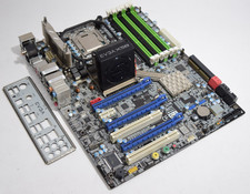 EVGA X58 SLI ATX Motherboard Core i7 920 132-BL-E758 Working