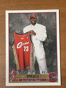 Lebron James Rookie Card Topps 221 | eBay
