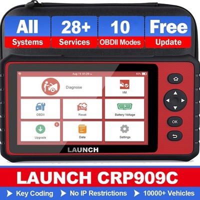 LAUNCH CRP909C OBD2 Scanner Full System ECU Programming Diagnostic Tool BMS ABS