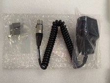 REI 480306 Dynamic Handheld Microphone w/ Clip 3 Coiled Cable, 4 Pin Female XLR