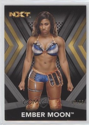 2017 Topps WWE NXT Roster Silver 8/25 Ember Moon #12 Rookie RC 0c3