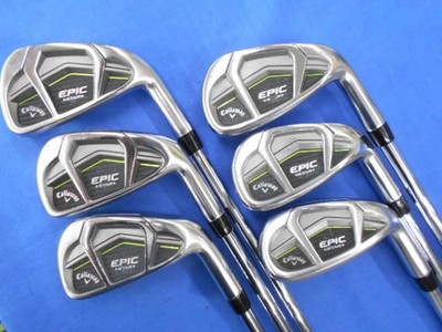 Callaway Rechtshänder Eisensatz EPIC STAR 6-9.Pw-Sw NS PRO ZELOS 7 Flex S