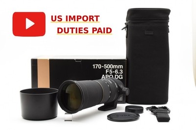 [NEUWERTIG in Box] Sigma APO 170-500 mm F/5-6.3 DG Zoomobjektiv für Minolta S...