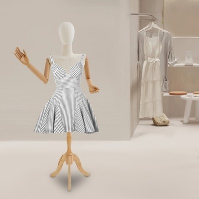 Clothes Display Holder Stand Female Mannequin Clothing Display Model Body Stand