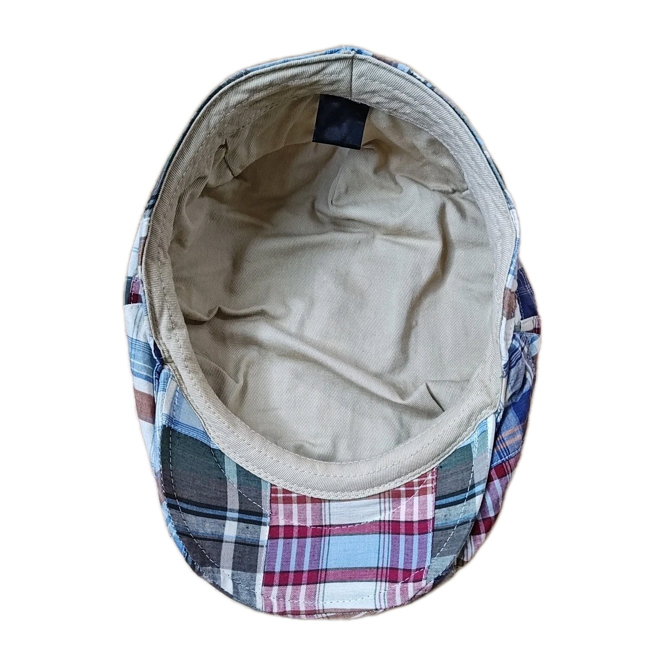 Vintage Patchwork Madra Plaid Flat Cap Adult L/XL… - image 6