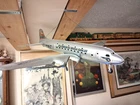 Vintage Large MARX  Pressed Steel Pan American World Airways Model AIRPLANE!!