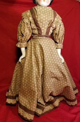 Pat Dec 7, 1880 19.5” China Head Doll Alt Beck Gottschalk ABG