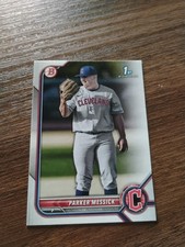 Parker Messick 2022 Bowman Draft BD-71 Cleveland Guardians Baseball Card