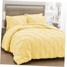 King Size Comforter Set Yellow - Ultra Soft Boho King 104"x92" 02 Yellow