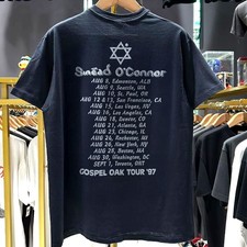 1997 Sinead O'Connor Gospel Oak Tour Washed T-Shirt Black XL