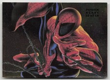 1994 Flair Spider-Man Power Blast 15 of 18 Marvel Trading Card Insert