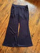 Anthropologie Saturday Sunday Navy Lounge Pants Size S, Pockets, So Comfy 