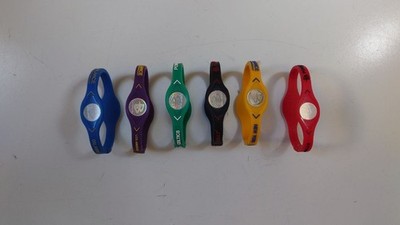 Power Balance Wristband M NBA 7 Teams collection holographic Rubber Band NEU
