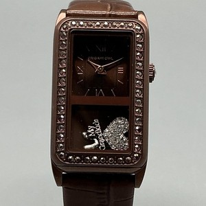Origami owl signature living locket brown metallic watch NEW BATTERY Origami Owl Womens Watch 24mm Chocolate Living Story Teller  main image 4