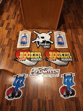 Lot Of 8 Classic Lunati Voodoo Camshaft Racing Hot Rod Mixed Metal Tin Signs