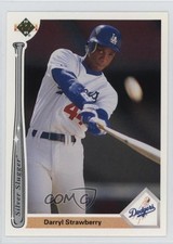 1991 Upper Deck Silver Slugger Darryl Strawberry #SS9 1t3n