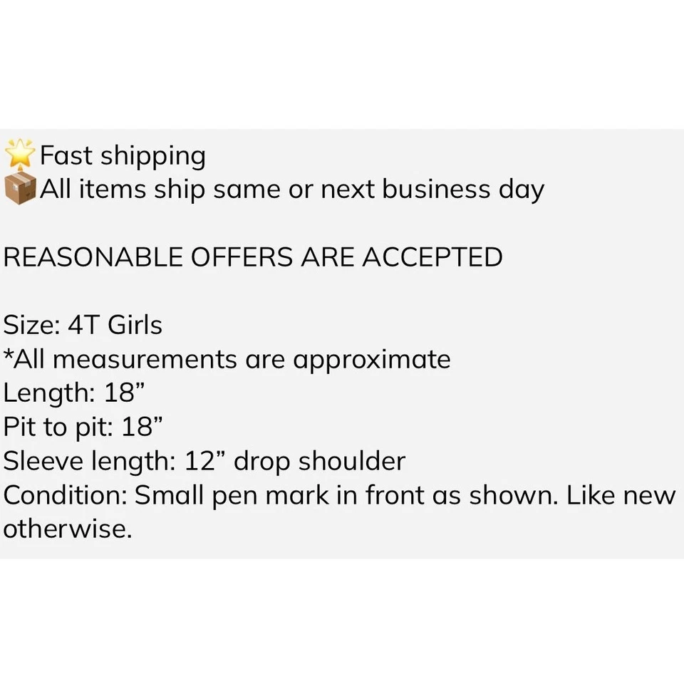 New England Patriots Sweater 4T Girls Yarn Embroidered NFL Football Knit Cotton  - Image 2 of 4