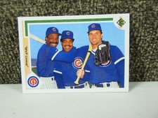 1991 Upper Deck Baseball Card, MVP Lineup, Chicago Cubs, #725