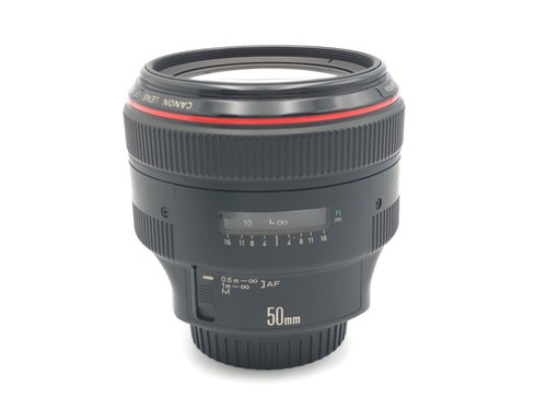 Canon EF 50mm F1.0 L USM EF50F10LUSM EF-Mount Autofocus Prime from Japan C0429