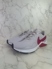 Nike Legend Essential Hot Pink White Grey Size 9 Womens New Sneakers New Shoes