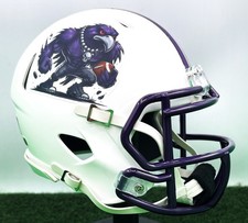 CUSTOM RIDDELL SPEED MINI FOOTBALL HELMET - BALTIMORE RAVENS