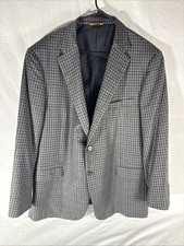 Hickey Freeman Beacon Blazer Sport Coat Mens 48 REG USA FCWool Cerruti Oxygen 3A