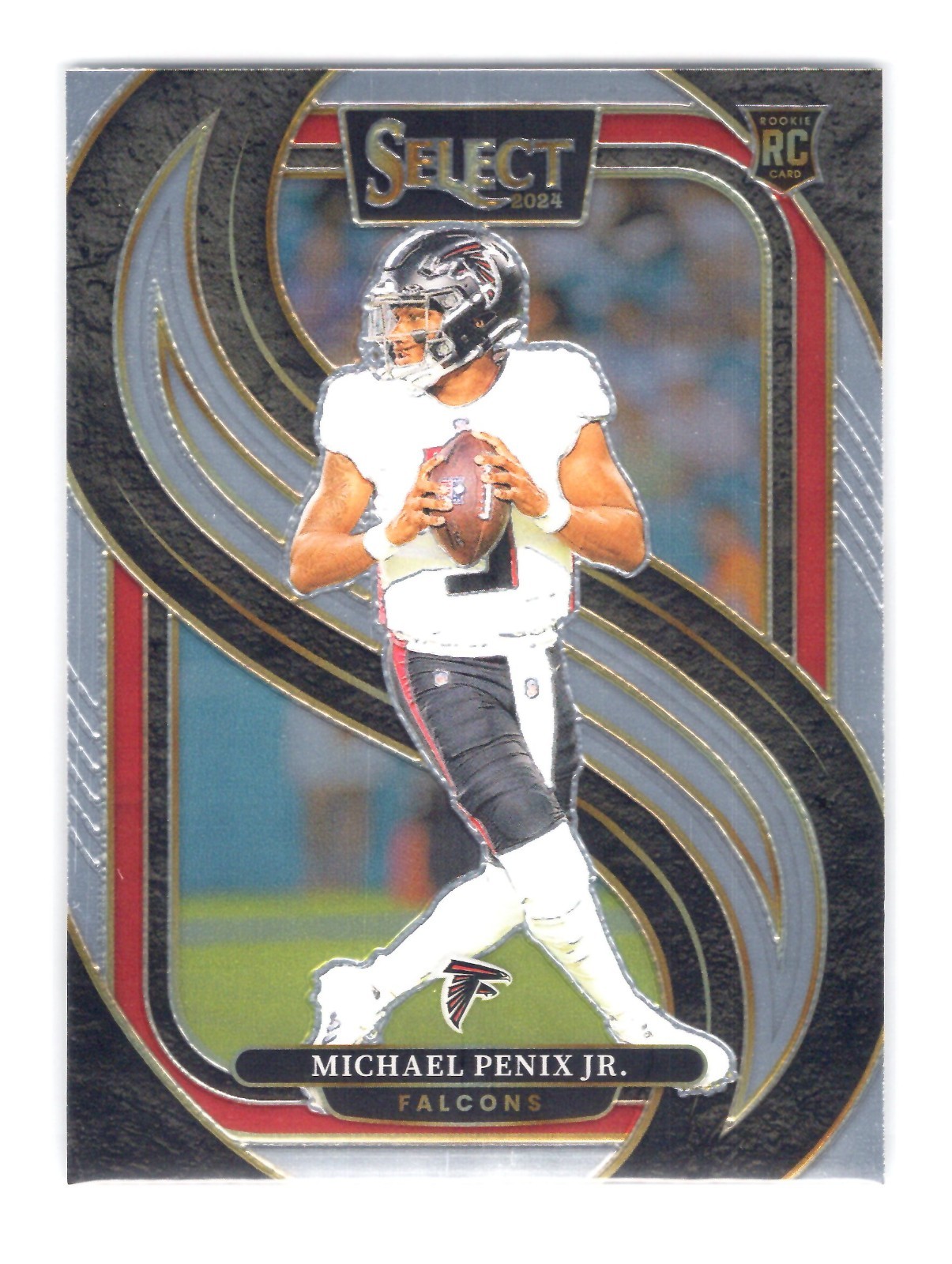 Michael Penix Jr. Rookie RC Base 2024 Panini Select #110 Atlanta Falcons