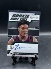 2018-19 Panini Certified Robert Williams Rookie Roll Call On Card Auto Autograph. rookie card picture