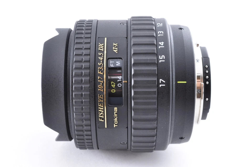 TOKINA AT-X 10-17 mm f/3,5-4,5 DX ojo de pez para Nikon F [como nuevo] de Japón #0185 Foto 3 de 4