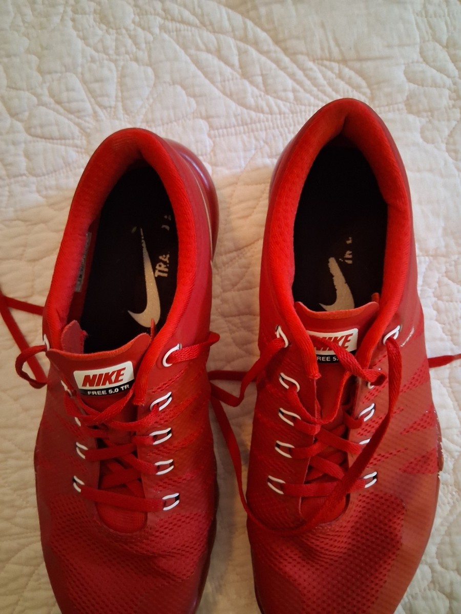 Nike Free 5.0 TR Athletic Running FLYWIRE Size 18 Shoe Men  723987-610 Red Mens Nike Free 5.0 Tr for Sale up to 90% Off: Poshmark main image 3