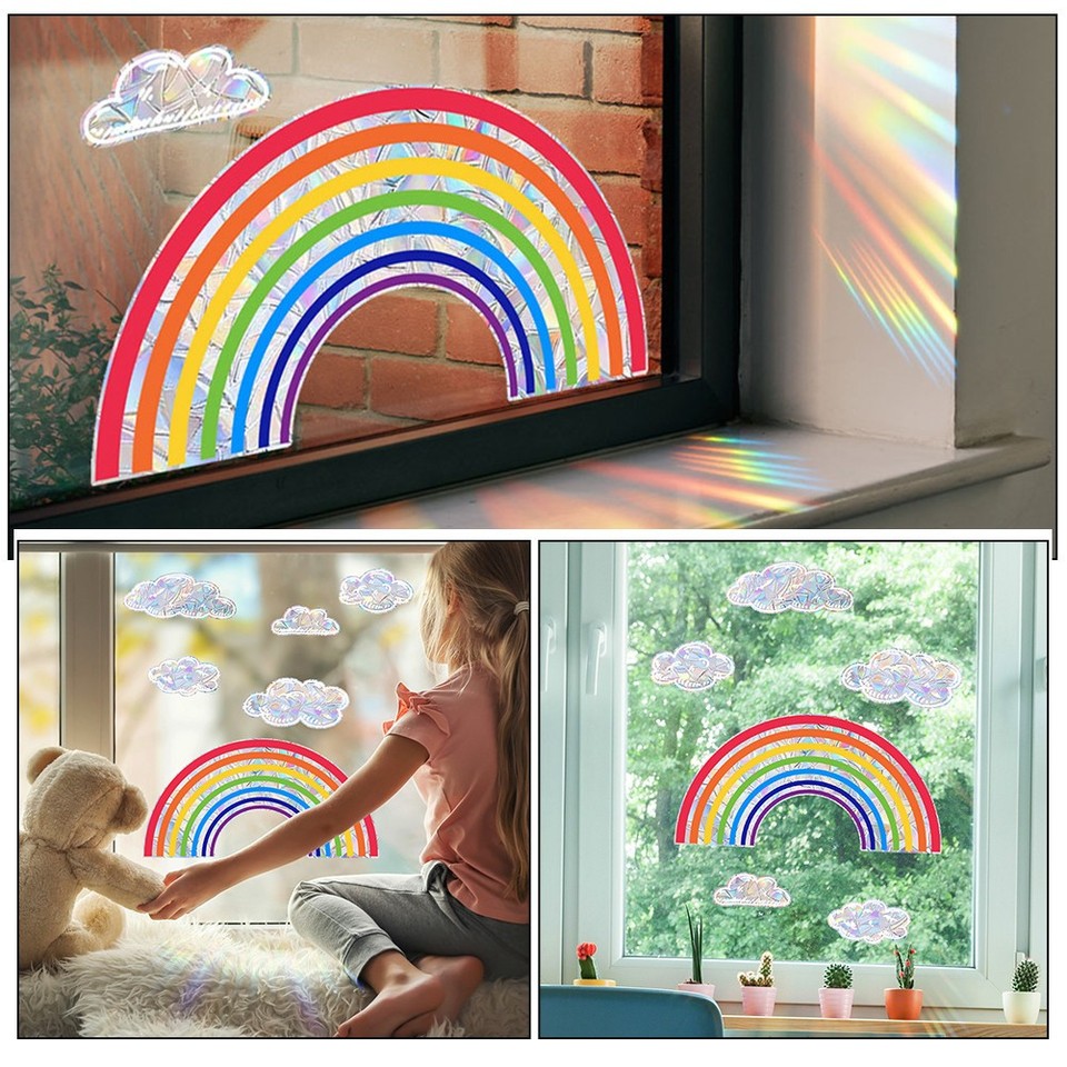 Kolibri Sonnenfänger Aus Buntglas – Dekoration Für Fenster & Garten, 22x20 Cm