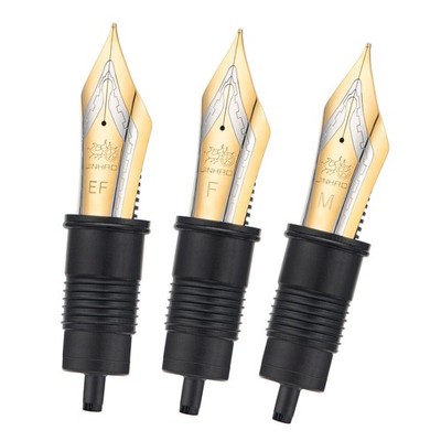 Für Jinhao X159 Füllfederhalter Feder Ersatz Golden EF 0,38mm / F 0,5mm / M 0,7mm