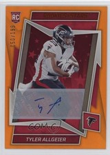 2022 Panini Rookies & Stars Orange Signatures /199 Tyler Allgeier #147 Auto 1qo5
