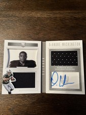 2016 Panini Playbook - Rookie Playbook Jersey Autographs DeAndre Washington /199