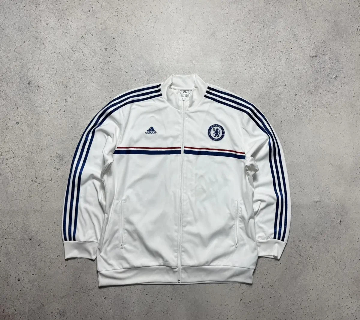 Adidas FC Chelsea Vintage Football Full Zip Track Jacket | eBay