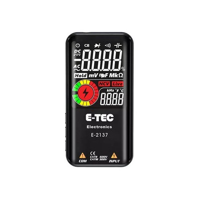 Digitalmultimeter, Automatisch, Smart, inkl. Testpunkte, rot-schwarz