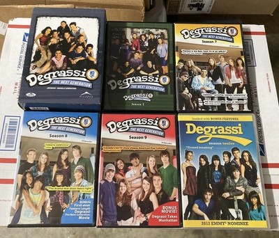 Degrassi: The Next Generation DVD Lot - Box Set - Season 1 2 7 8 9 12