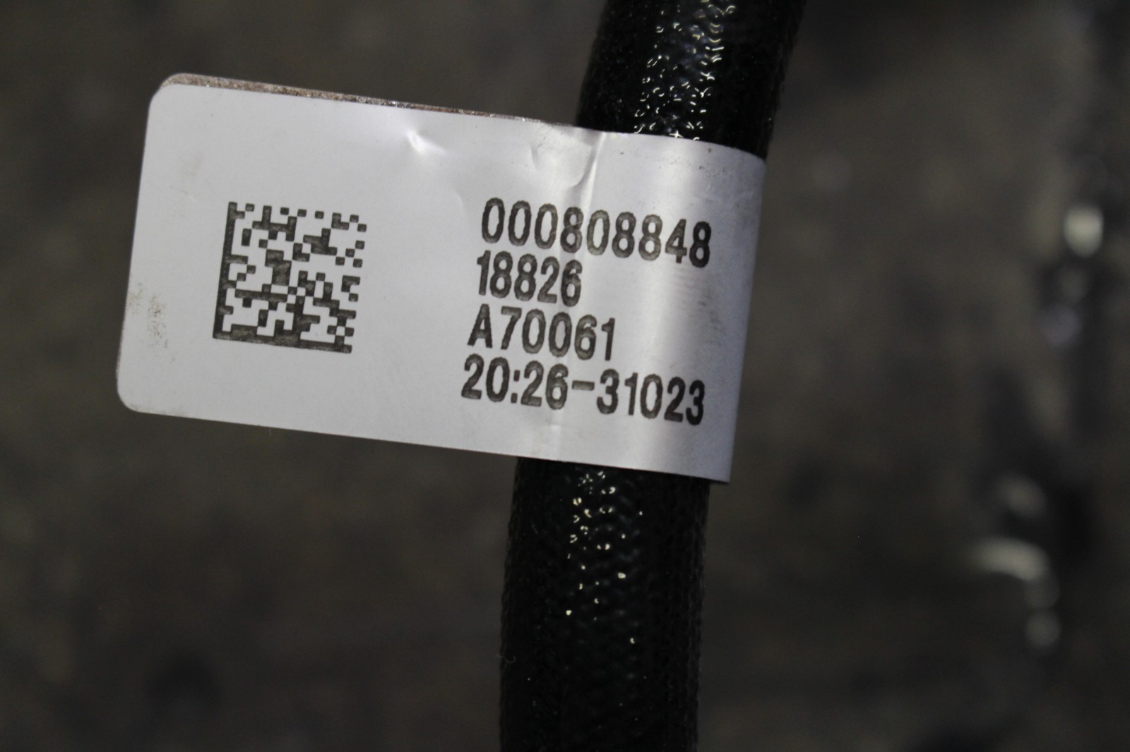 Ferrari 296 GTB Vacuum hose P/N 808848