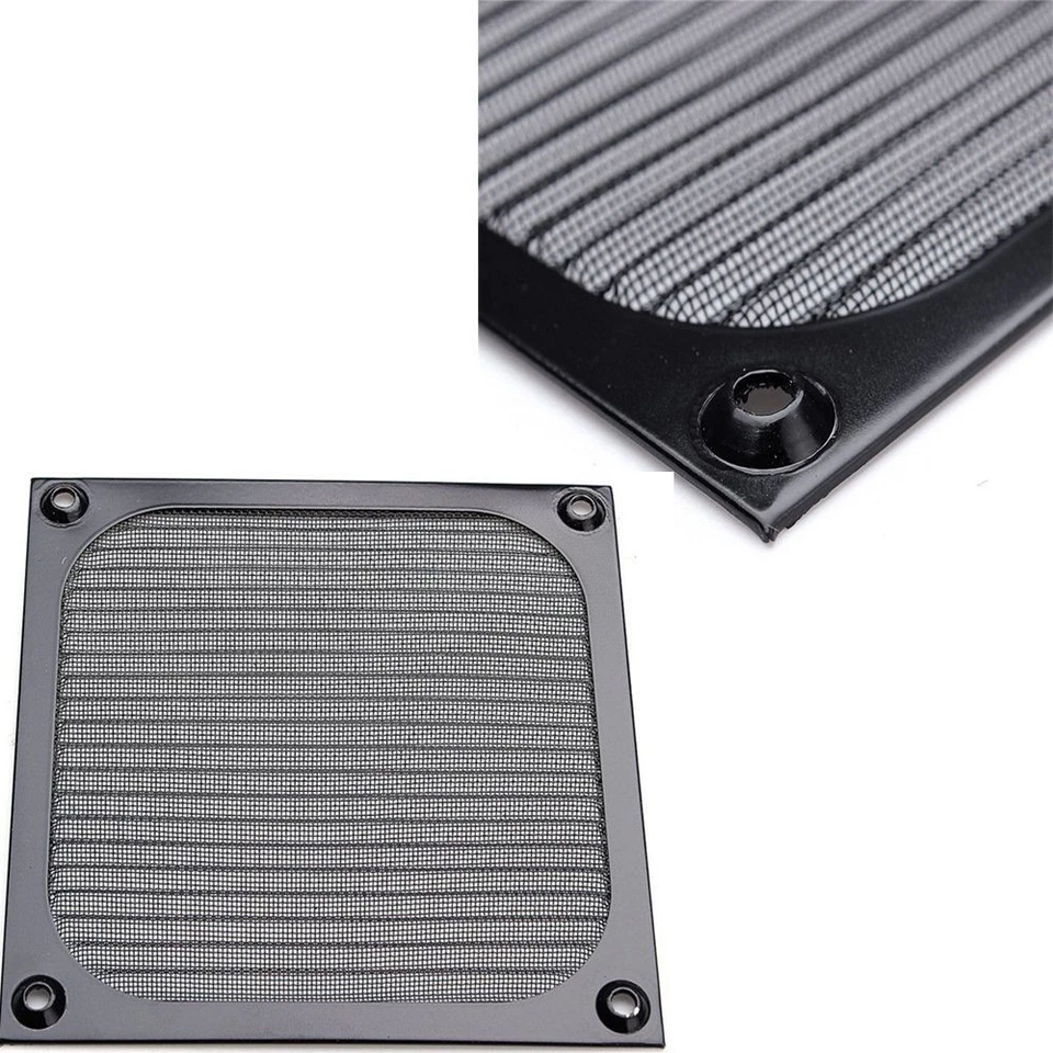 Shield Guard PC Computer Fan Cooling Dust Filter 120mm Dustproof Aluminum Case - Image 4 of 4