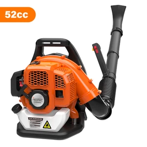52cc Souleveur de feuille de sac à dos à gaz 2Stroke Moteure 564CFM Outil de triage de jardin commercial
