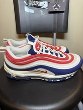 Nike Air Max 97 USA Red White Blue CW5584-100 Size 9.5 - Patriotic Olympic