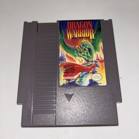 Dragon Warrior - with Manual (Nes, Nintendo Entertainment System) Tested/Working