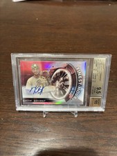 Topps 2018 Finest Kris Bryant Finest Hour Auto Orange Refractor /5 BGS 9.5