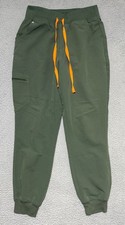 FIGS High Waisted Zamora Jogger Bonsai Green size Medium Technical Collection