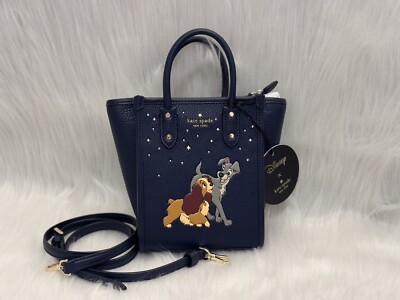 NWT Kate Spade X Disney Lady And The Tramp Ella Mini Tote Crossbody KH463