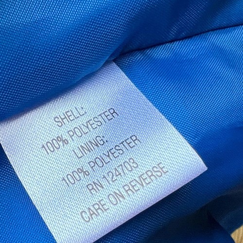 Joni B Blue Suede Women’s Jacket with Gold Hardware XL - Picture 7 of 9