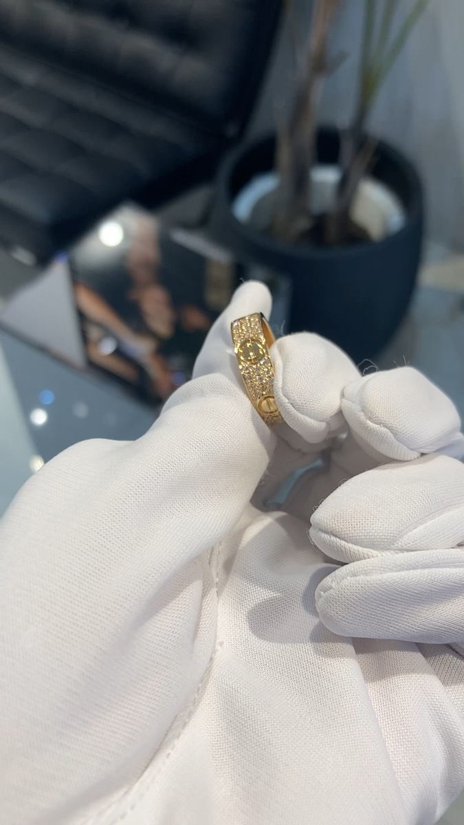 CARTIER Love Ring No. 11 YG Diamond 11 51 Women Ring | eBay CARTIER Love Ring No. 11 YG Diamond 11 51 Women Ring | eBay
