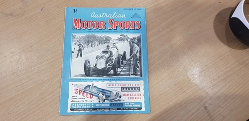 AUSTRALIAN MOTOR SPORTS MAGAZINE OCT. 15TH 1948 JOWETT JAVELIN 350cc DOUGLAS - Picture 1 of 19